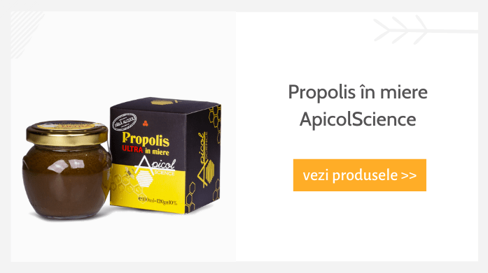 propolis in miere ApicolScience - Vegis.ro