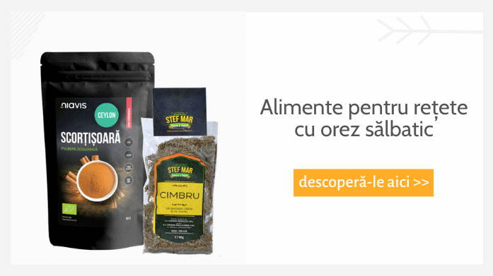 Alimente pentru rețete cu orez sălbatic 