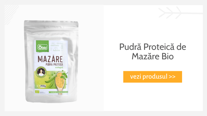 Pudră Proteică de Mazăre Bio - vegis.ro