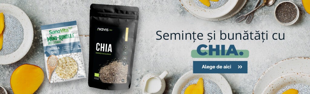 semințe și produse cu chia
