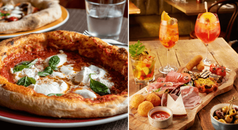 Dieta de vacanță: platou italienesc si pizza