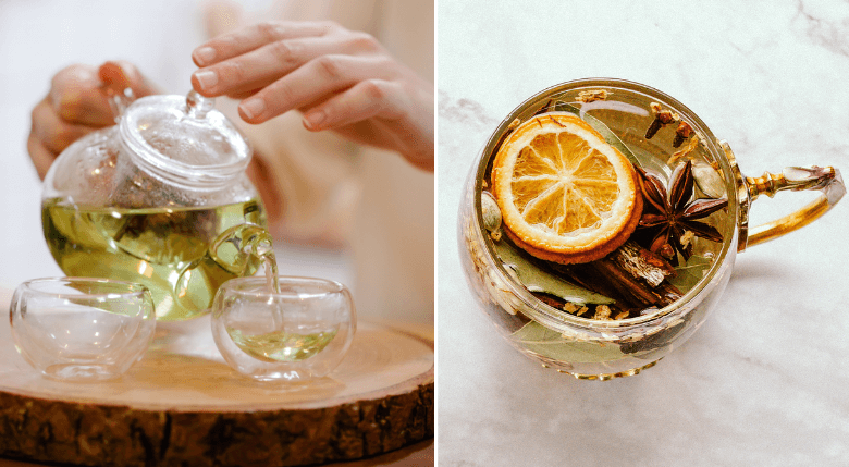 ceai verde - alimente care favorizează scăderea în greutate