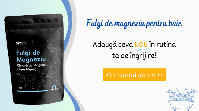 Fulgi de magneziu pentru baie vegis.ro