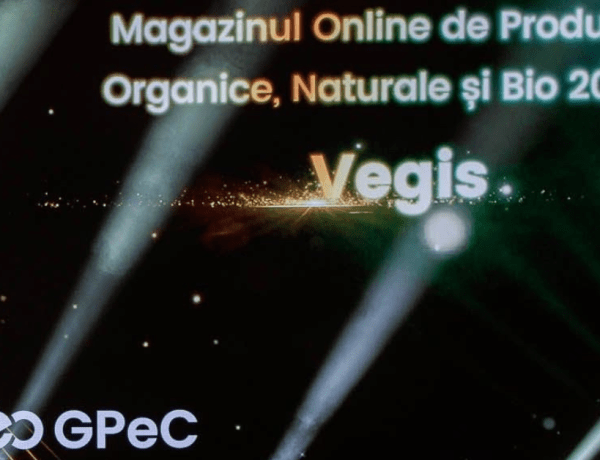 Vegis.ro, desemnat „Magazinul Online de Produse Organice, Naturale și Bio al Anului” la GPeC Awards 2025, alături de Limitless Agency